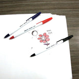 BAZIC Nova Assorted Color Stick Pen (12/Pack), pack of 24