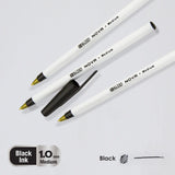 BAZIC Nova Black Color Stick Pen (12/Pack), pack of 24