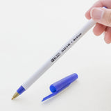 BAZIC Nova Blue Color Stick Pen (12/Pack), pack of 24