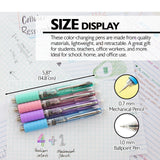 BAZIC 2-In-1 Mechanical Pencil & 4-Fashion Color Pen w/ Cushion Grip, pack of 24