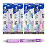 BAZIC 2-In-1 Mechanical Pencil & 4-Fashion Color Pen w/ Cushion Grip, pack of 24