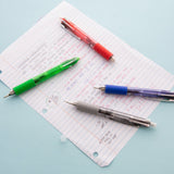 BAZIC 2-In-1 Mechanical Pencil & 4-Color Pen w/ Cushion Grip, pack of 24