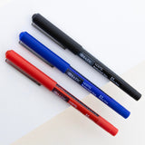 BAZIC Norte Asst. Color Needle-Tip Rollerball Pen (3/Pack), pack of 24