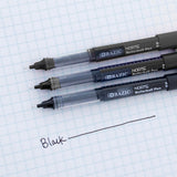BAZIC Norte Black Needle-Tip Rollerball Pen (3/Pack), pack of 24