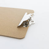 BAZIC Memo Size Hardboard Clipboard w/ Sturdy Spring Clip, pack of 24