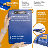 BAZIC Clipboard Storage Case, Plastic Briefcases Box, Letter Size, 12-Pack
