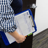 BAZIC Clipboard Storage Case, Plastic Briefcases Box, Letter Size, 12-Pack