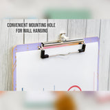 BAZIC Wood Clipboard Retro Hardboard, Low Profile Clip, 24-Pack