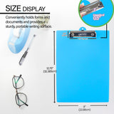 BAZIC Clipboard PVC Standard Clipboards w/ Low Profile Clip, 48-Pack