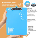 BAZIC Clipboard PVC Standard Clipboards w/ Low Profile Clip, 48-Pack