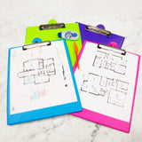 BAZIC Clipboard PVC Standard Clipboards w/ Low Profile Clip, 48-Pack