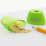 BAZIC Single Blade Sharpener w/ Receptacle (3/pack), pack of 24