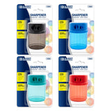 BAZIC Dual Blades Sharpener w/ Round Receptacle, pack of 24