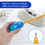 BAZIC Noah Xtreme Oval Sharpener w/ Receptacle, (3/Pack), 24-Pack