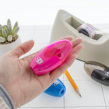 BAZIC Noah Xtreme Oval Sharpener w/ Receptacle, (3/Pack), 24-Pack