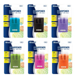 BAZIC Dual Blades Sharpener w/ Lid & Receptacle, pack of 24