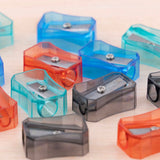 BAZIC Transparent Square Pencil Sharpener (12/pack), pack of 24