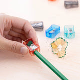 BAZIC Transparent Square Pencil Sharpener (12/pack), pack of 24
