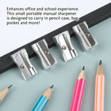 BAZIC Single Blade Metal Pencil Sharpener (6/Pack), pack of 24