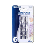BAZIC Single Blade Metal Pencil Sharpener (6/Pack), pack of 24