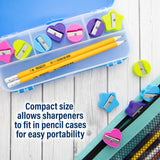 BAZIC Fun Shaped Pencil Sharpener (12/Pack), pack of 24