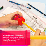 BAZIC Single Blade Sharpener w/ Round Receptacle, pack of 24