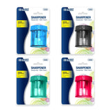 BAZIC Single Blade Sharpener w/ Round Receptacle, pack of 24