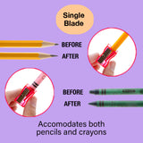 BAZIC Square Pencil Sharpener (24/Box), pack of 24