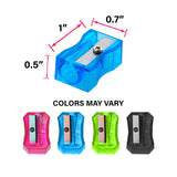 BAZIC Square Pencil Sharpener (24/Box), pack of 24