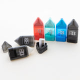 BAZIC Single Blade Sharpener w/ Receptacle + Eraser (2/Pack), pack of 24