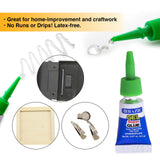 BAZIC 0.017 oz (0.5g) Super Glue Gel (5/Pack), pack of 24