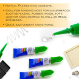 BAZIC 0.07 oz (2g) Super Glue Gel (3/Pack), pack of 24
