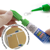BAZIC 0.07 oz (2g) Super Glue Gel (3/Pack), pack of 24