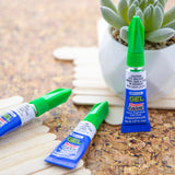 BAZIC 0.07 oz (2g) Super Glue Gel (3/Pack), pack of 24