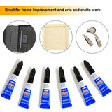 BAZIC 0.10 oz (3g) Super Glue (6/Pack), pack of 24
