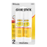 BAZIC 1.27 oz (36g) Glue Stick (2/Pack), pack of 24