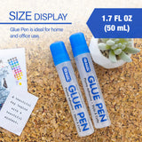 BAZIC 1.7 FL OZ (50 mL) Glue Pen (2/Pack), pack of 24