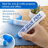 BAZIC 1.7 FL OZ (50 mL) Glue Pen (2/Pack), pack of 24