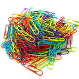 BAZIC No.1 Regular (33mm) Color Paper Clips (200/Pack), pack of 24