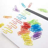 BAZIC No.1 Regular (33mm) Color Paper Clips (200/Pack), pack of 24