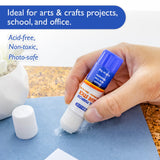 BAZIC 0.28 oz (8g) Premium Glue Stick, pack of 12