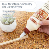 BAZIC 8 FL OZ (236 mL) Wood Glue, pack of 6