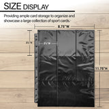 BAZIC Side Loading 9-Pockets Double Sided Trading Card Holders (5/Pack), pack of 24
