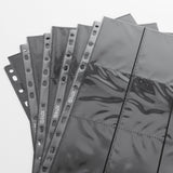 BAZIC Side Loading 9-Pockets Double Sided Trading Card Holders (5/Pack), pack of 24