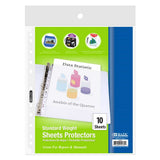 BAZIC Standard Weight Top Loading Sheet Protectors (10/Pack), pack of 24