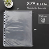 BAZIC Heavy Weight Top Loading Sheet Protectors (10/Pack), pack of 24