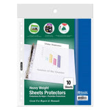 BAZIC Heavy Weight Top Loading Sheet Protectors (10/Pack), pack of 24