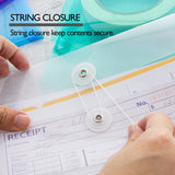 BAZIC  Side Loading Letter Size String Envelope, pack of 50