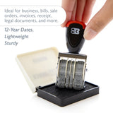 BAZIC Date Stamp and Ink Pad (Black Ink) (1-EACH)
