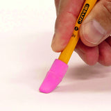 BAZIC Neon Eraser Cap (20/Pack), pack of 24